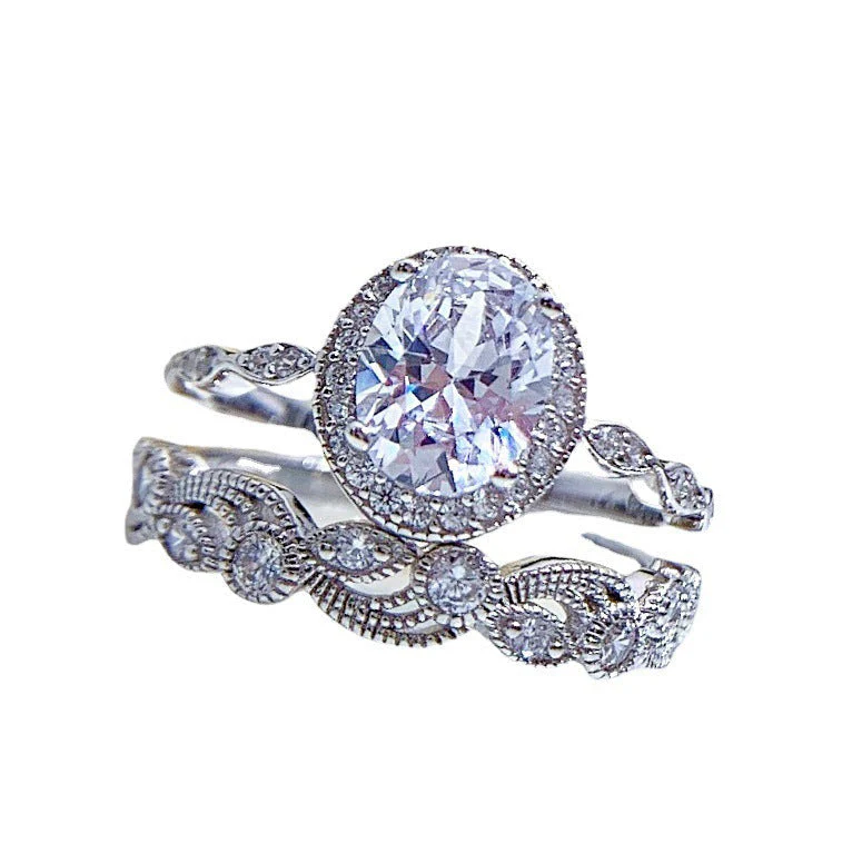 Adelina Corsaglia Ring | White Gold 18k