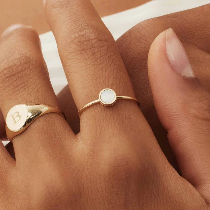 Alina Cirielle Ring | Gold 14k - Image 2