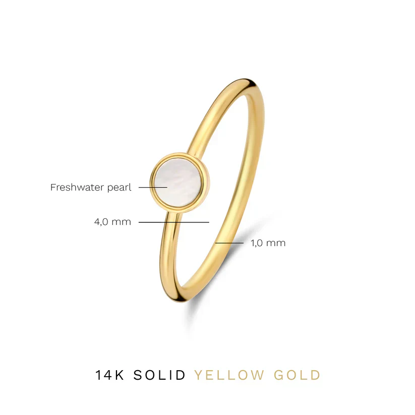 Alina Cirielle Ring | Gold 14k - Image 4