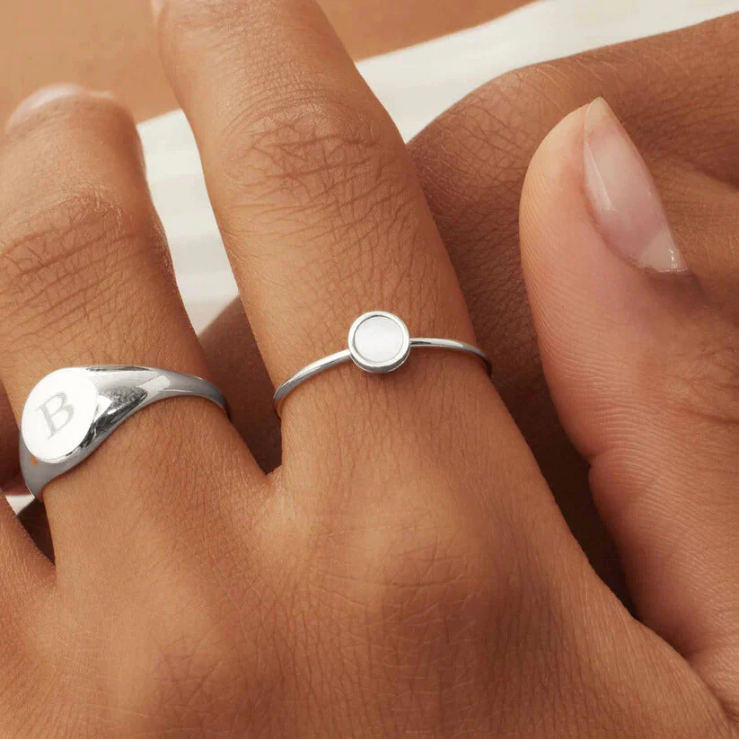 Alina Cirielle Ring | White Gold 14k - Image 3