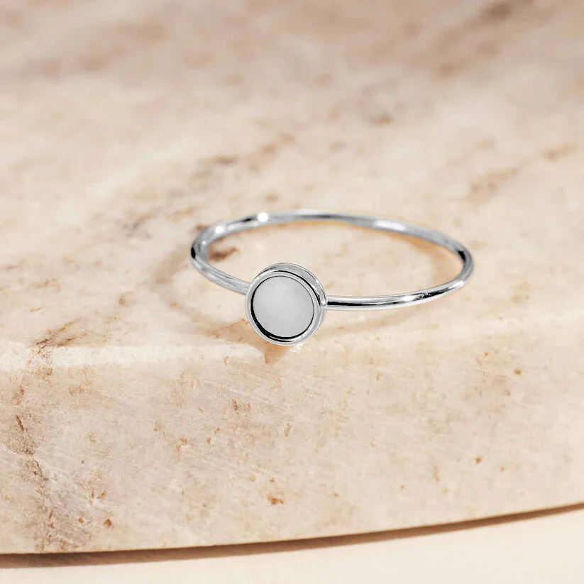 Alina Cirielle Ring | White Gold 14k - Image 4