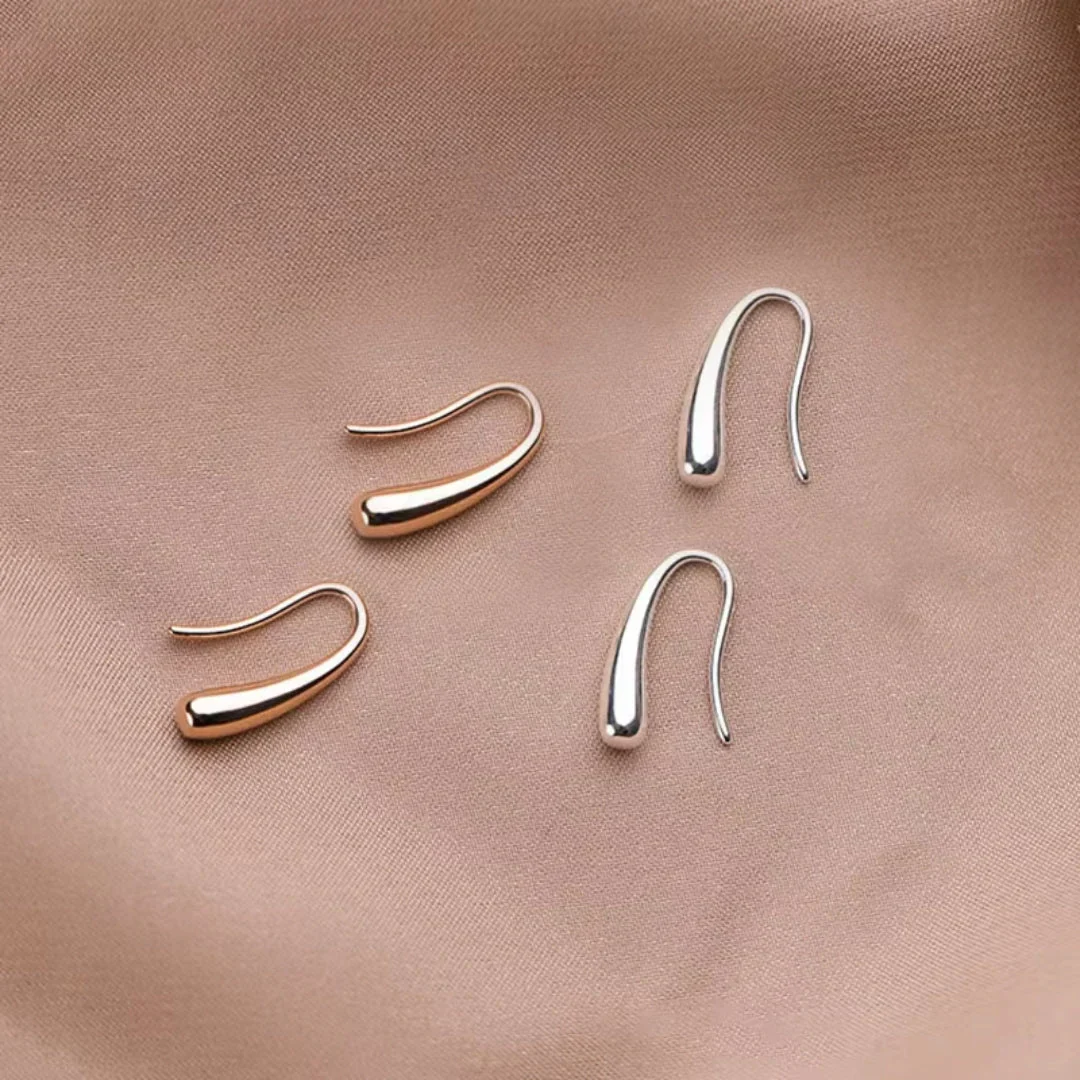 Antique Drop Gold & Silver Earrings | Gold 16k - Image 2