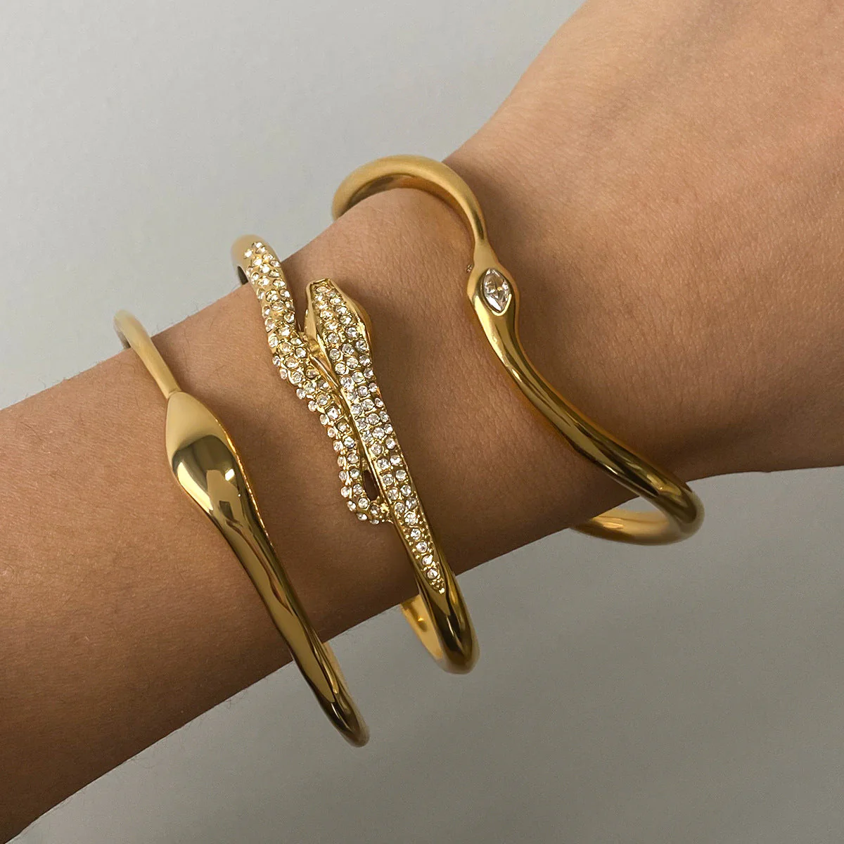 Cassian Veyne Bracelet Set | Gold 18k - Image 2