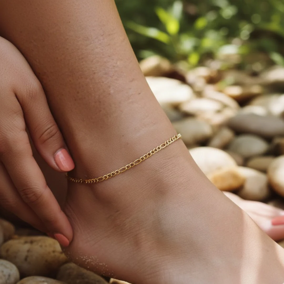 "Coastal" Chain Anklet - Image 5