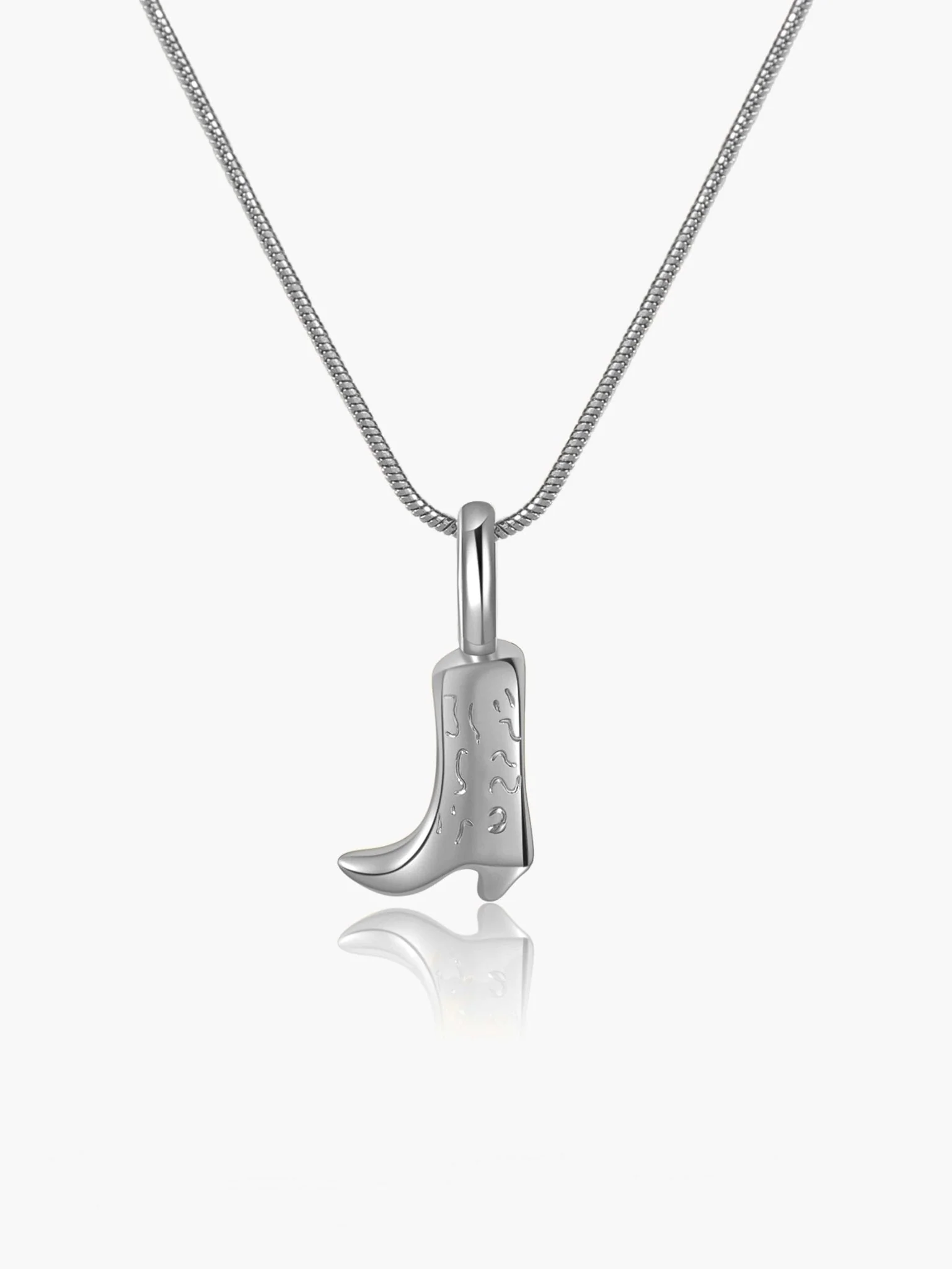 Cowboy Boot Charm Necklace - Image 3