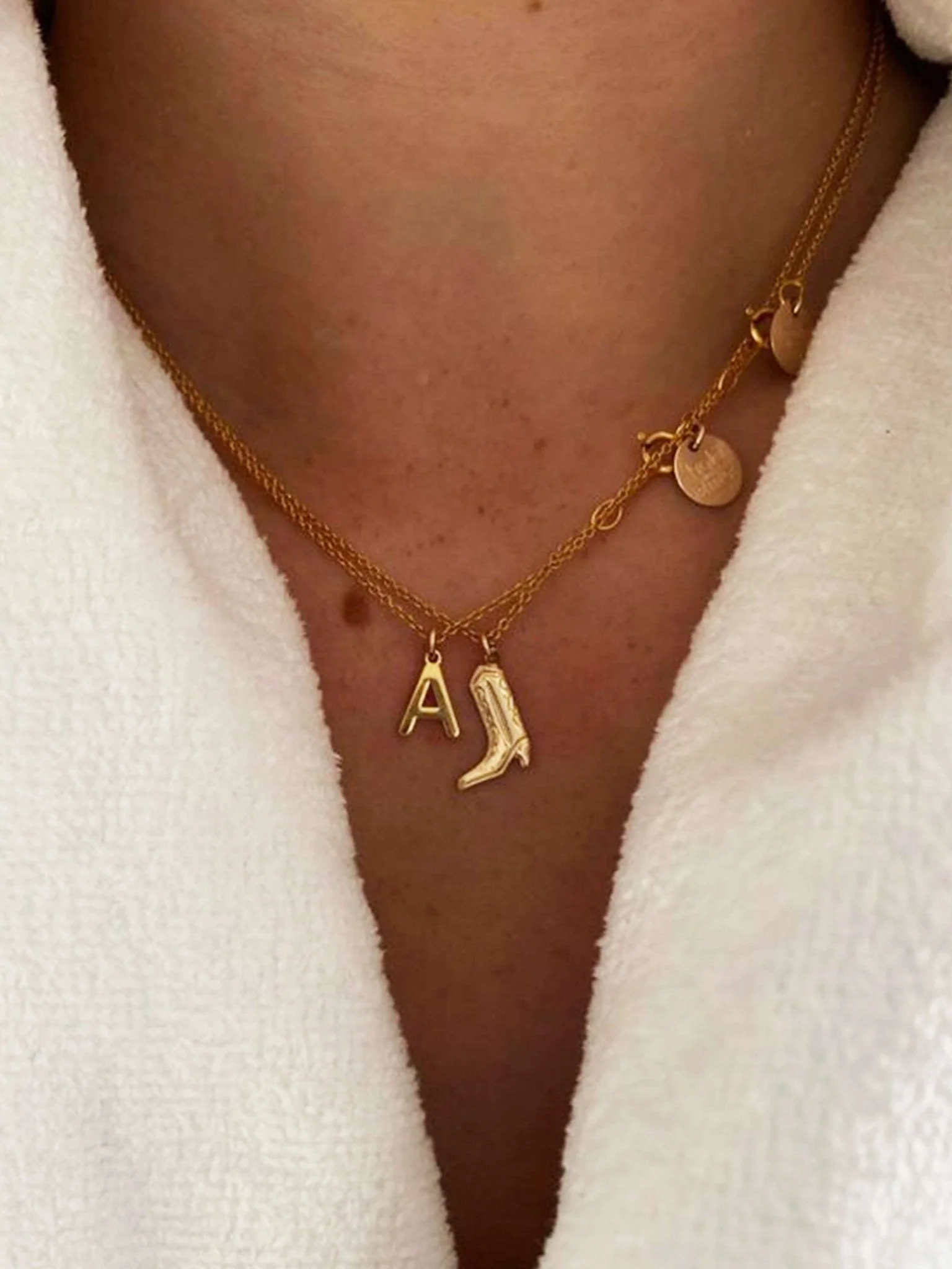 Cowboy Boot Charm Necklace - Image 4