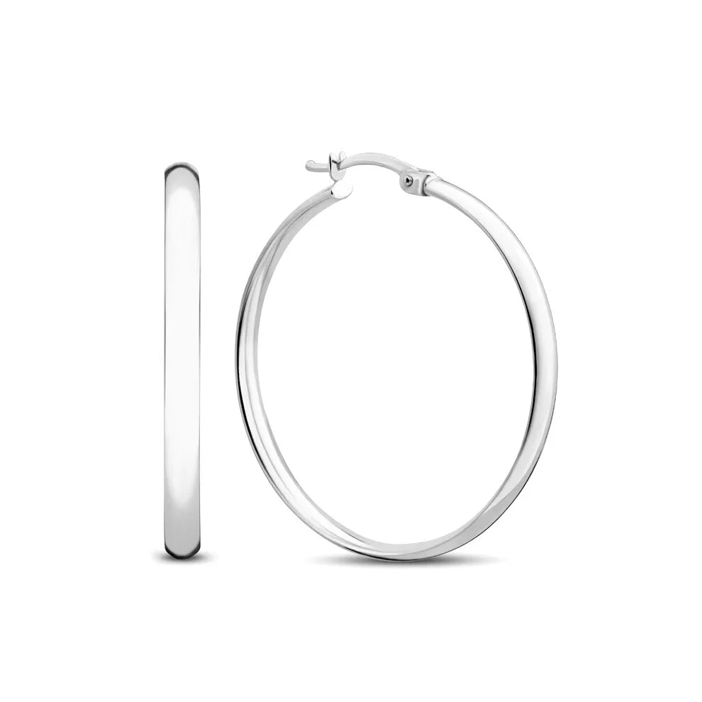 Noa Serane Earrings | White Gold 14k