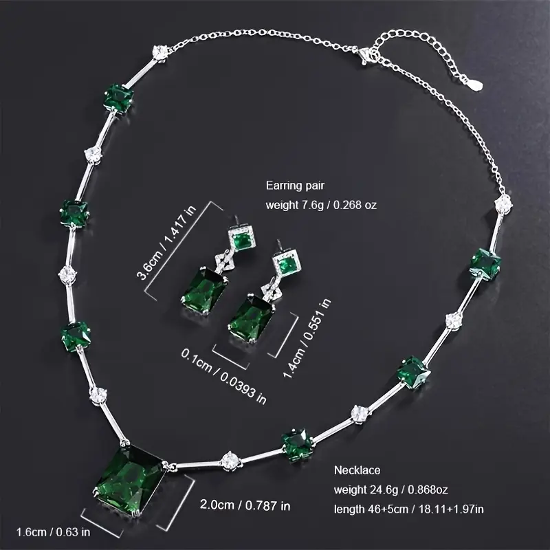 Daphira Verelune Jewelry Set | White Gold 14k - Image 5