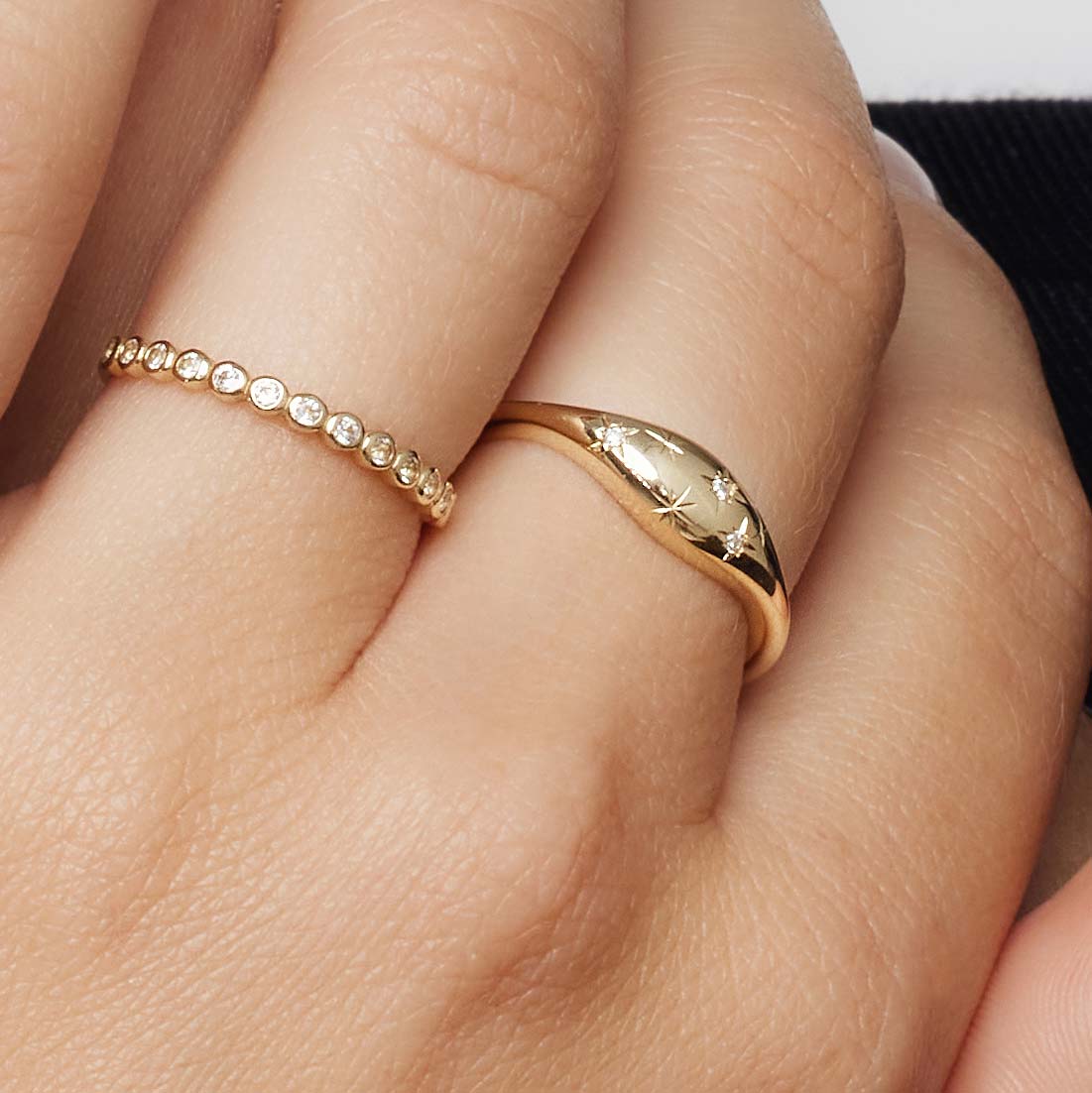 Diamond Dome Ring | Gold 14k - Image 2