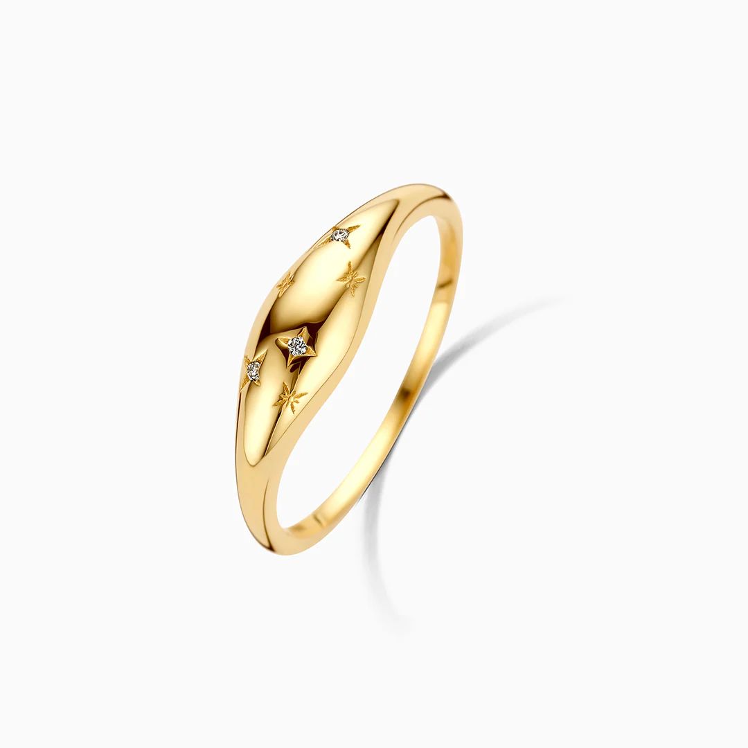 Diamond Dome Ring | Gold 14k - Image 6