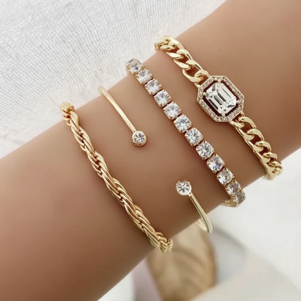 Domitia Calvina Bracelet Set | White Gold 18k - Image 4
