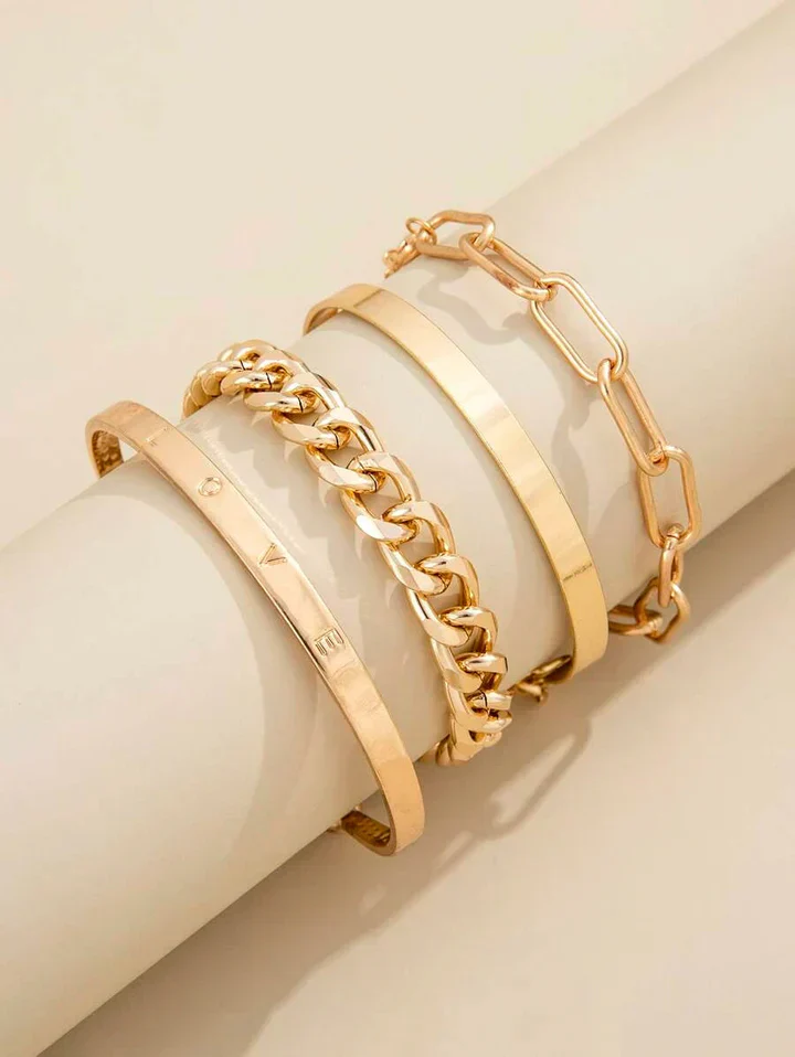 Elan Mercer Bracelet Set | Gold 18k - Image 4