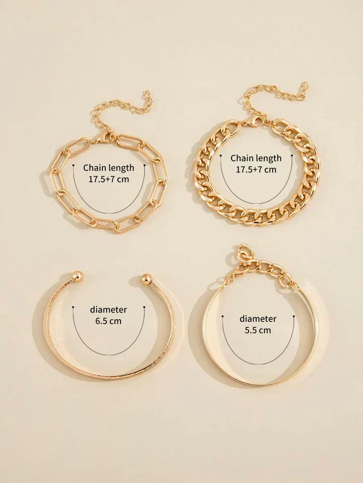 Elan Mercer Bracelet Set | Gold 18k - Image 5