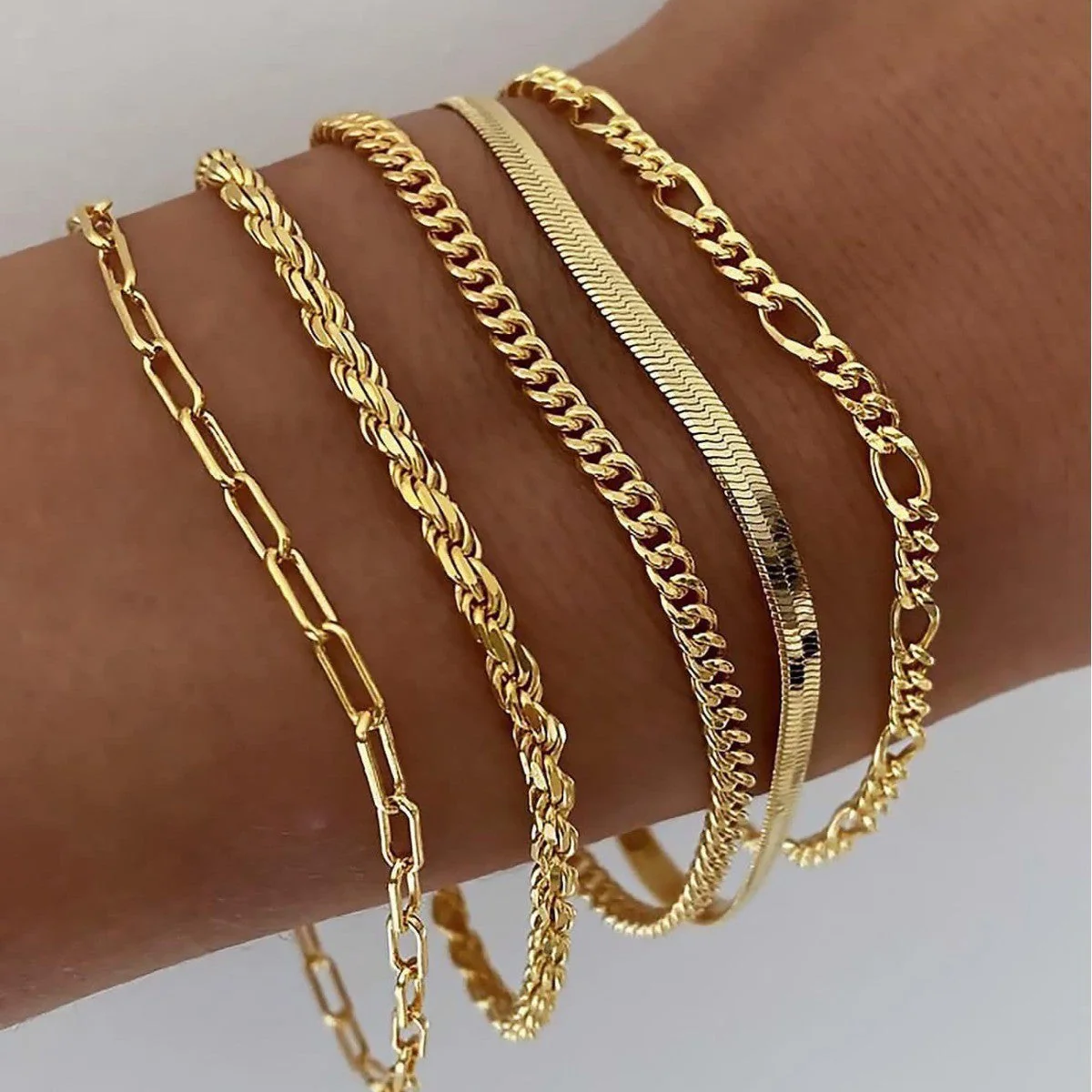 Ellis Renner Bracelet Set | White Gold 16k - Image 3