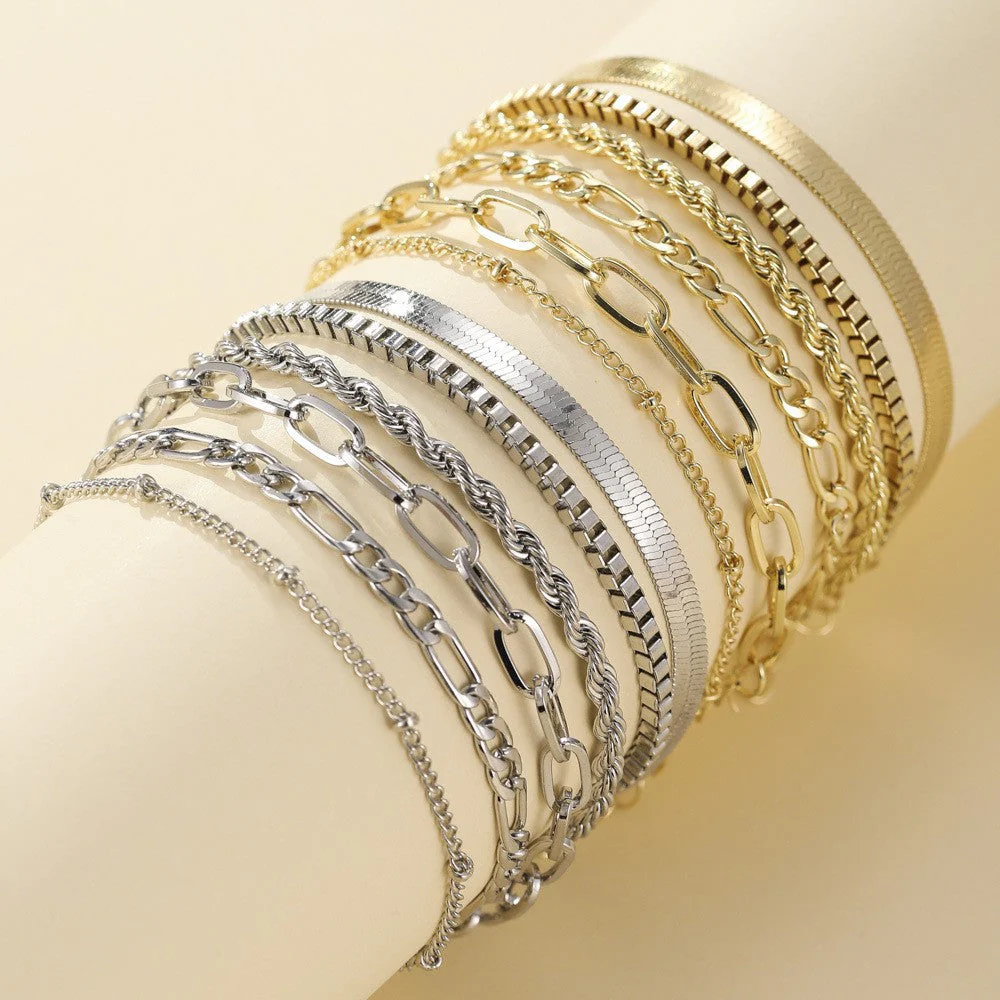 Ellis Renner Bracelet Set | White Gold 16k - Image 4