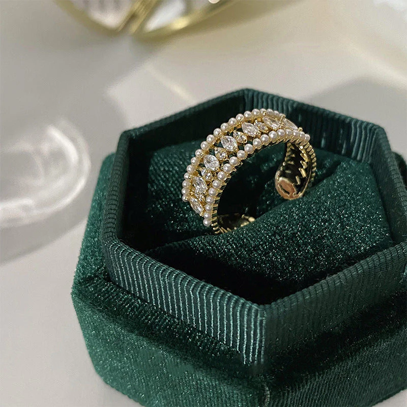 Elodie Vance Ring Set | Gold 16k - Image 3