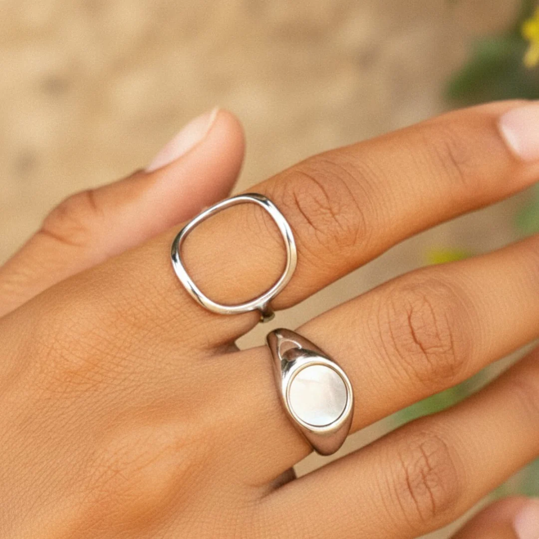 "Explorer" Unique Oval Ring - Image 3