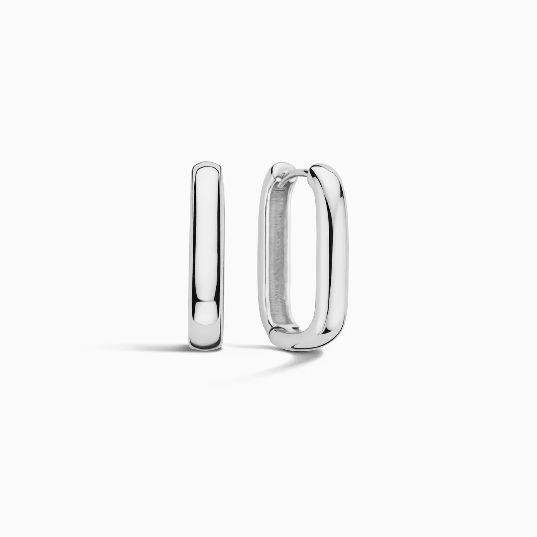 Icon Hoops | White Gold 18k - Image 3