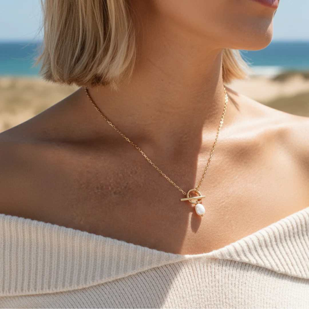 Island Pearl Necklace - Image 3