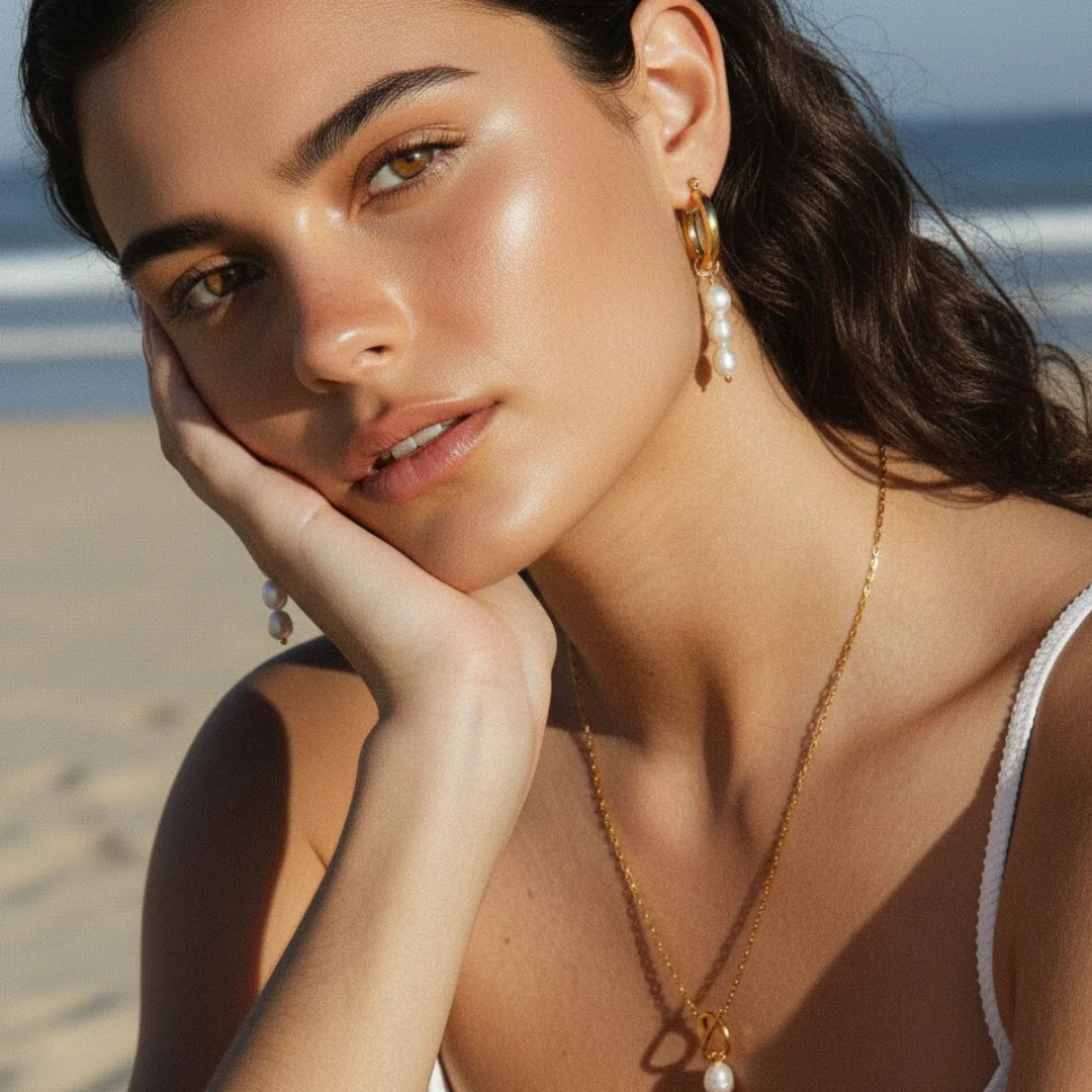 Island Pearl Necklace - Image 7