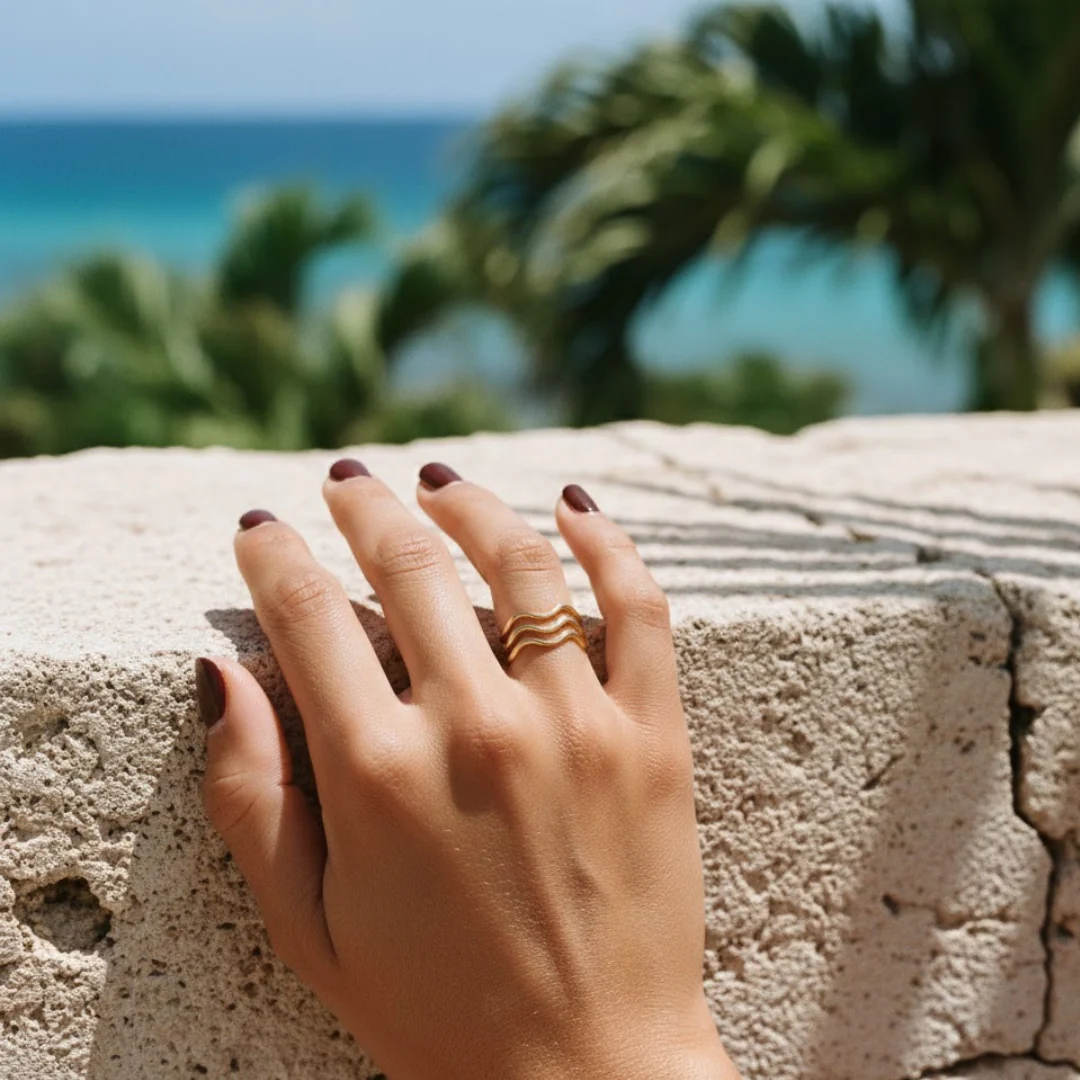 KORA Azure Wave Ring - Image 11