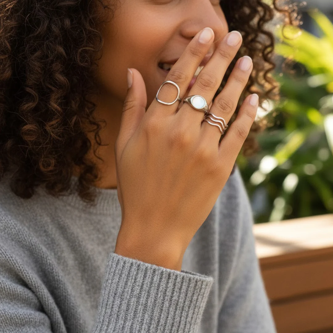 KORA Azure Wave Ring - Image 8