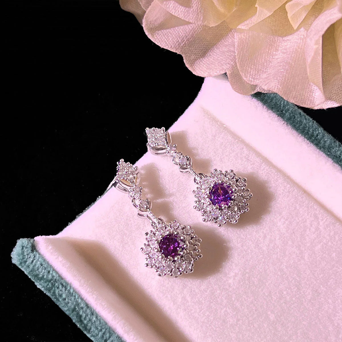 Livia Amethglace Set | White Gold 16k - Image 3