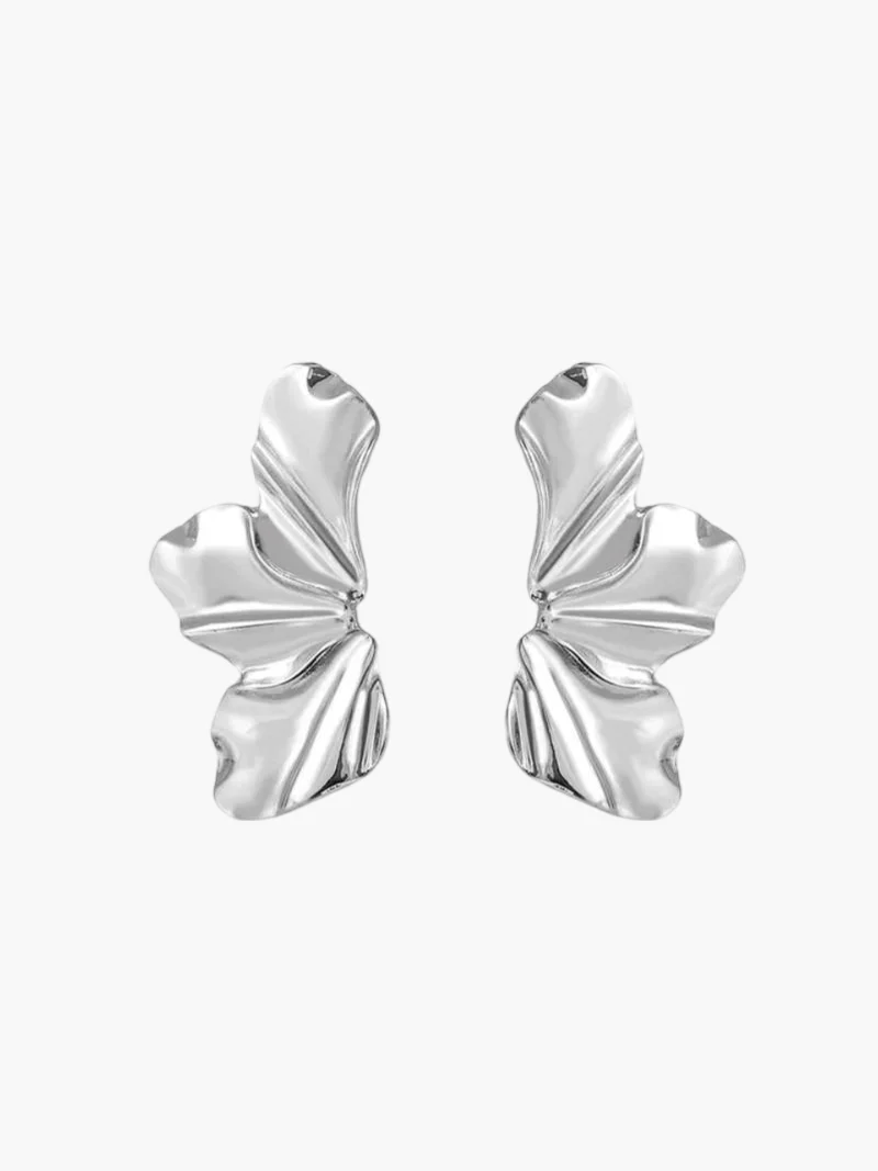 Mia Bloom Petal Earrings - Image 2