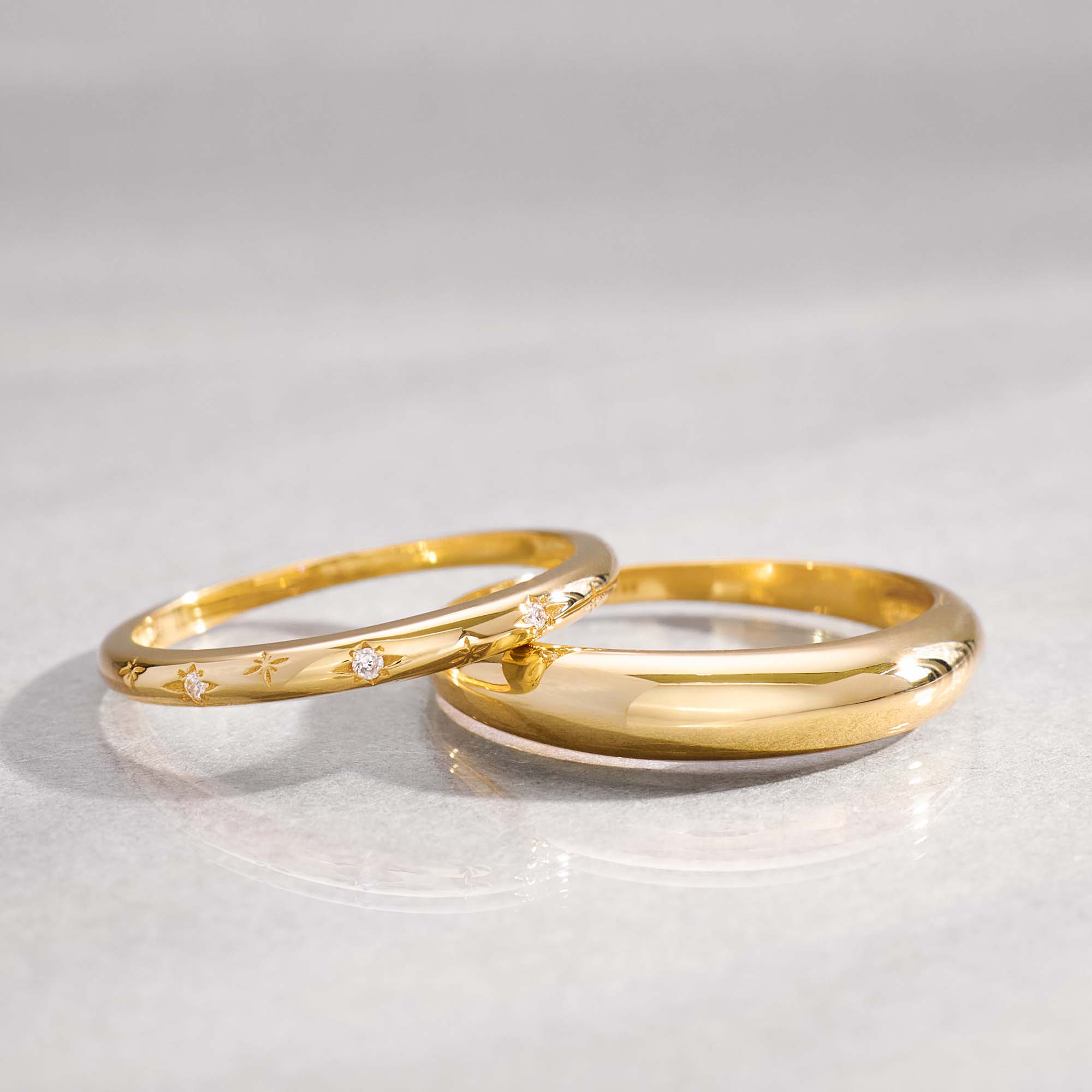 Midi Dome Ring | Gold 14k - Image 4
