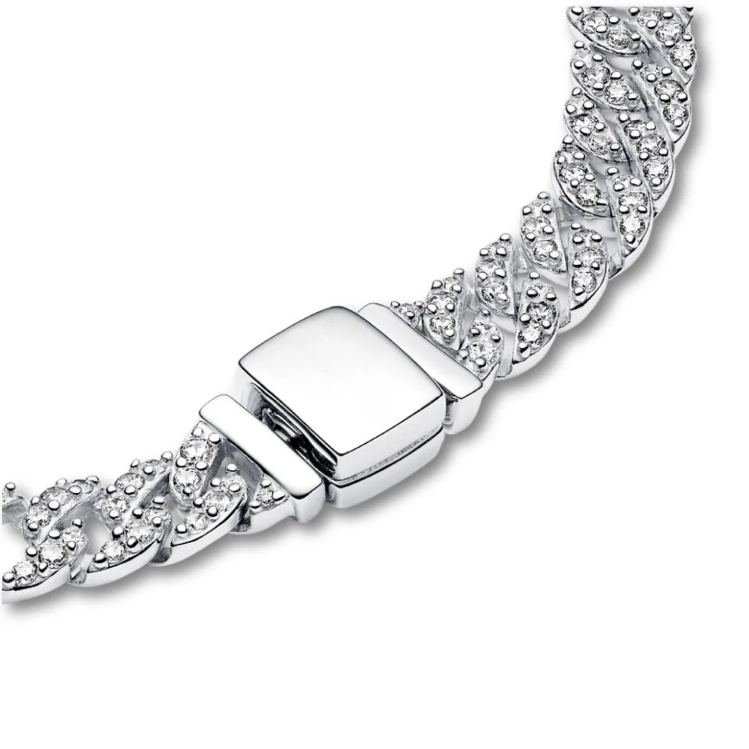 Moissanite Cuban Bracelet | Gold 18k - Image 8