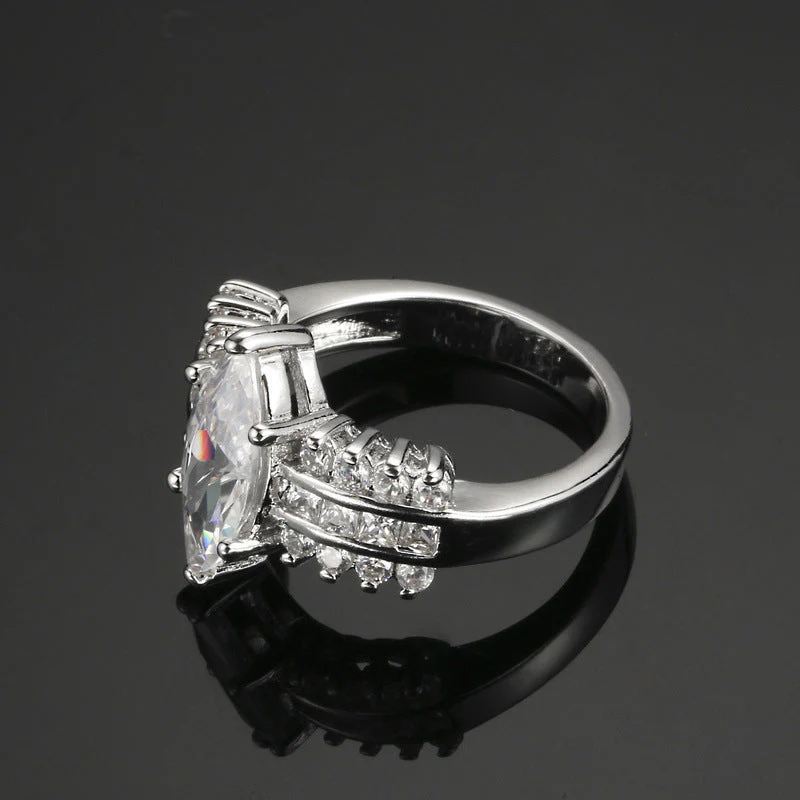 Odette Mercer Ring | White Gold 16k - Image 4