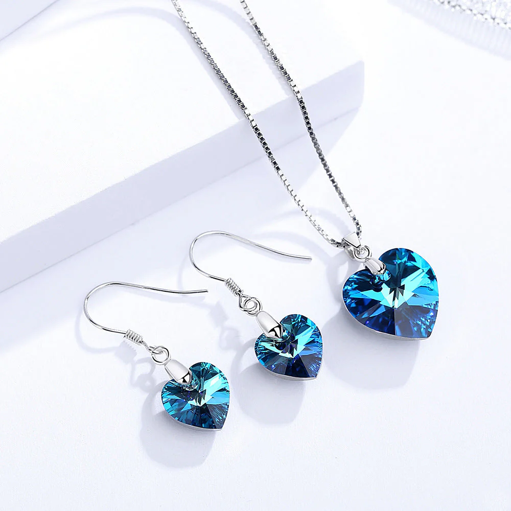 Olivienne Sappharel Jewelry Set | White Gold 16k - Image 3
