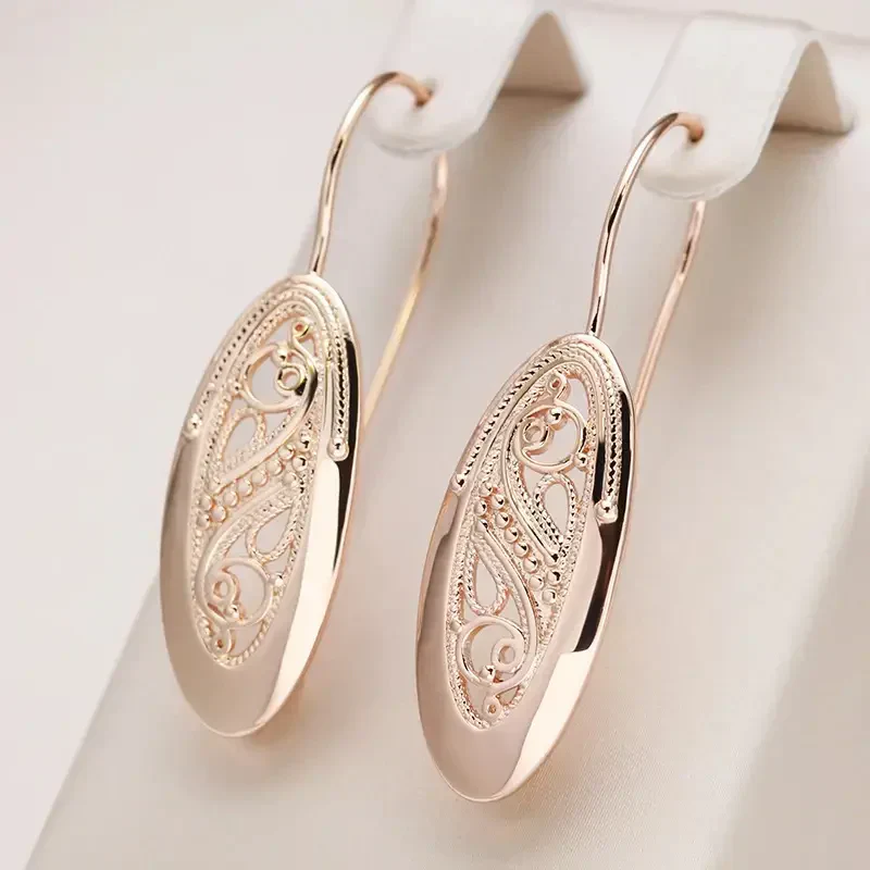 Opengleam Gold Drop Earrings | Gold 18k - Image 2