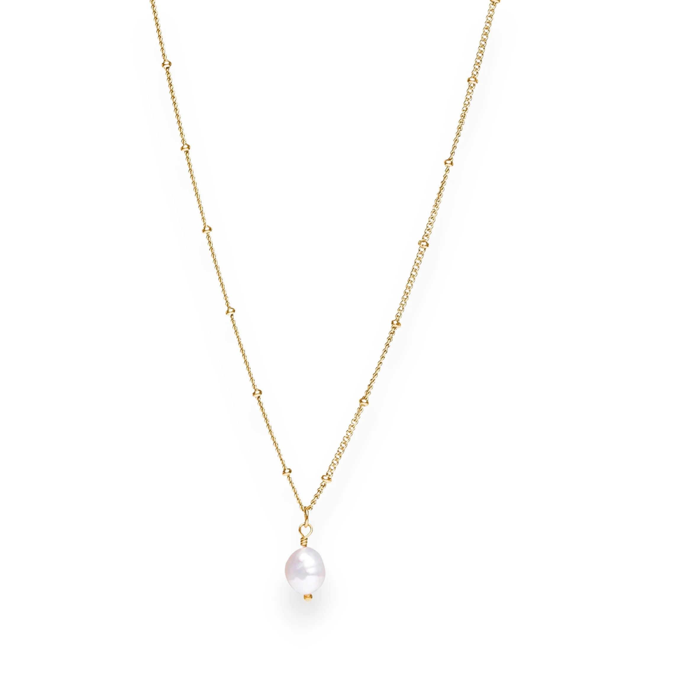 Ornate Pearl Pendant Necklace - Image 16