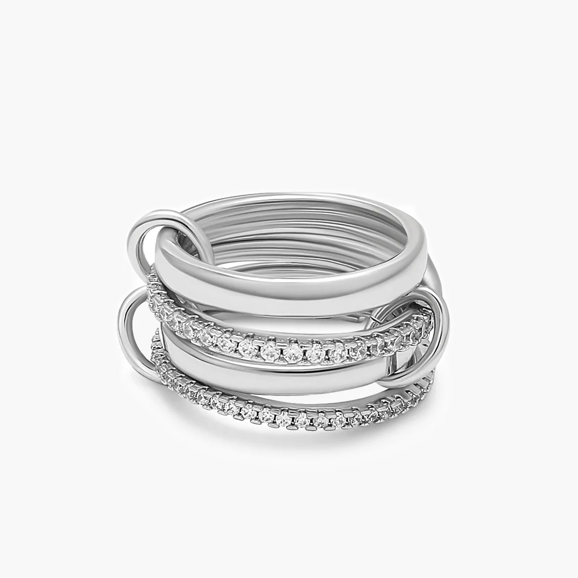 Paloma Glamour Stacked Ring - Image 4