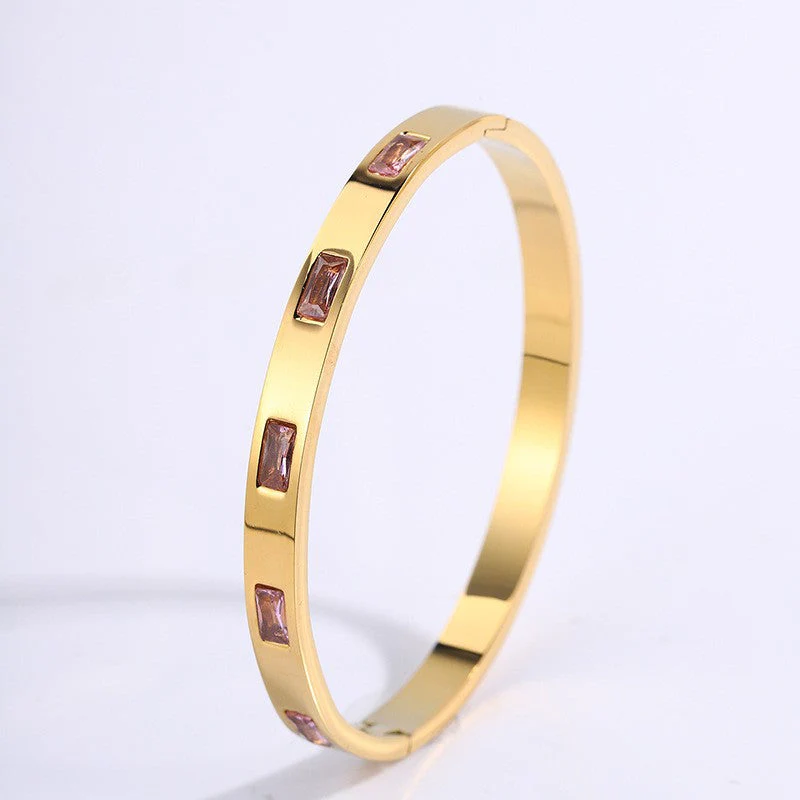 Renata Scarlatti Bracelet Black | Gold 16k - Image 5