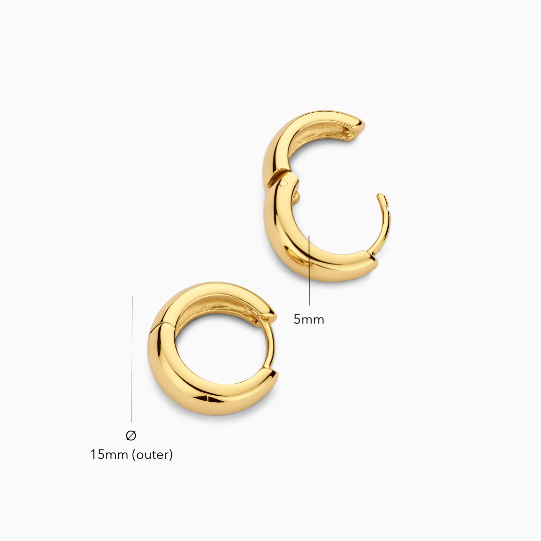 Rue Hoops | White Gold 18k - Image 5