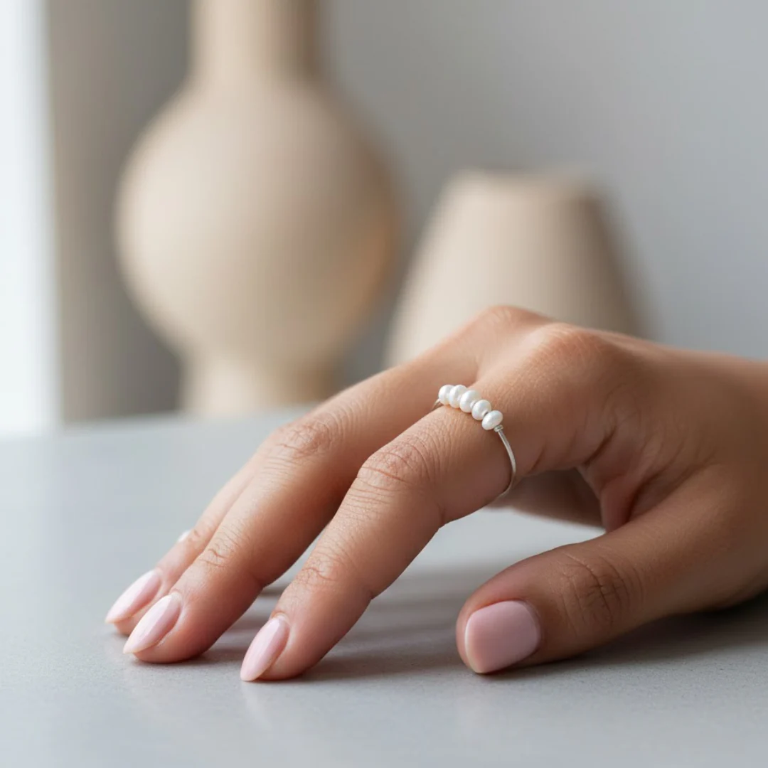 "Savana" Pearl Ring - Image 2