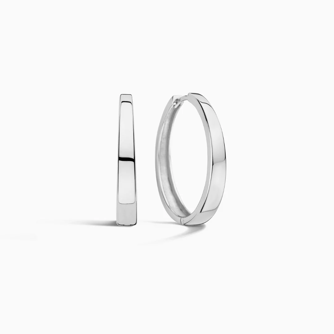 Simple Statement Hoop Earrings