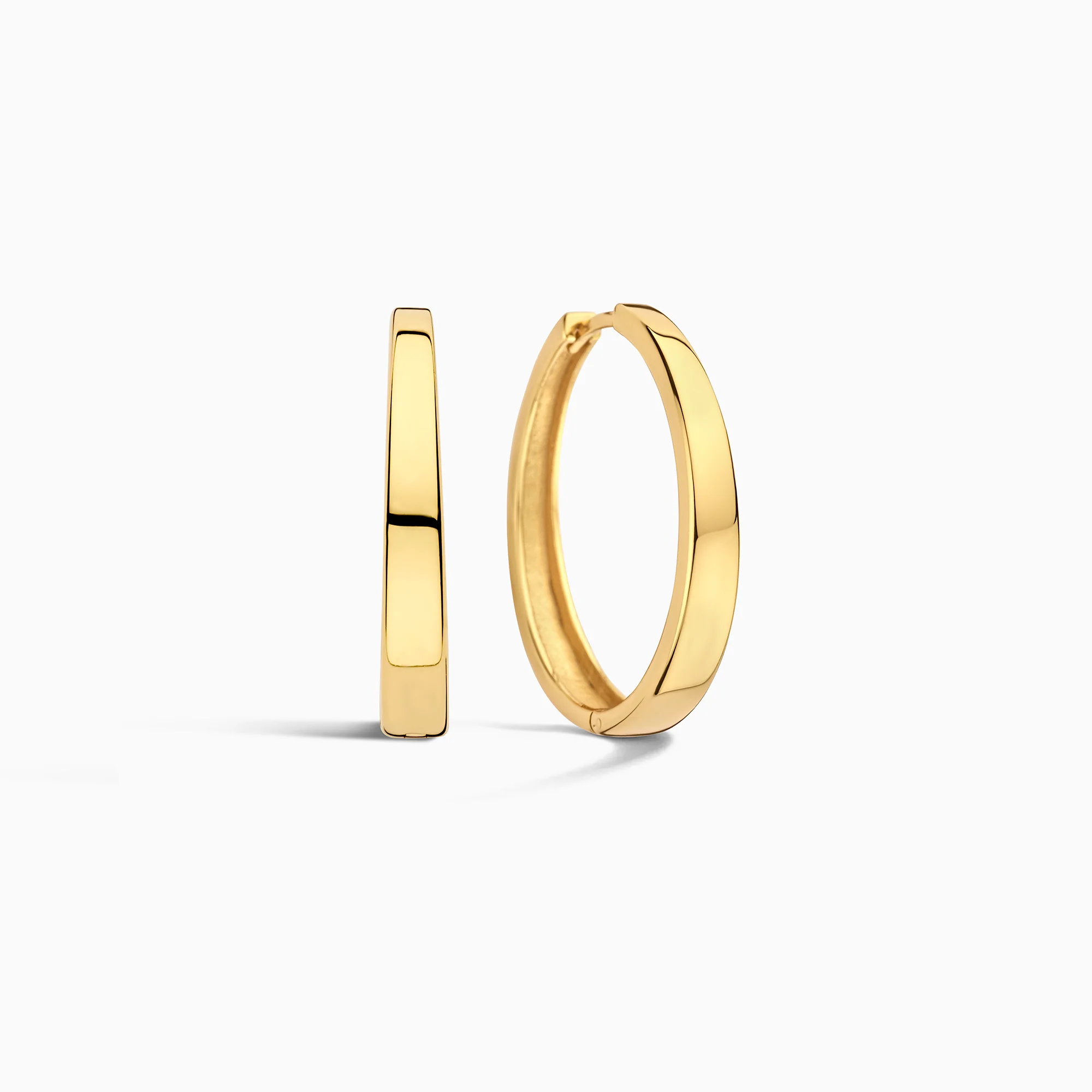 Simple Statement Hoop Earrings - Image 2