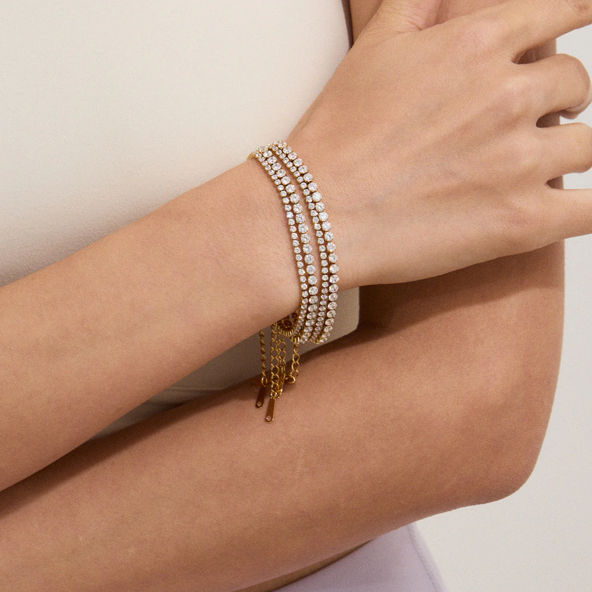 Sola Maroux Bracelet Set | Gold 18k - Image 2