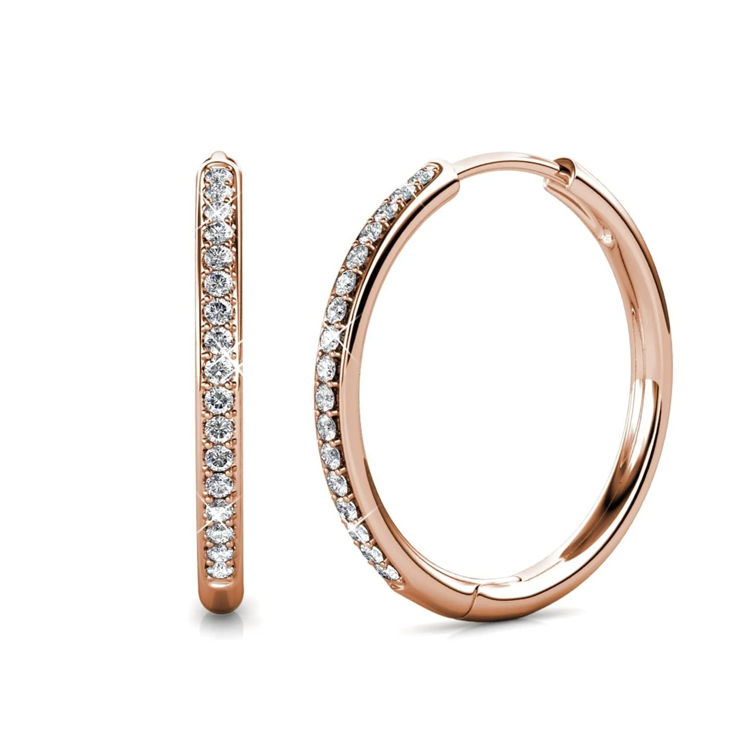 Sorel Pave Earrings | Gold 14k - Image 4