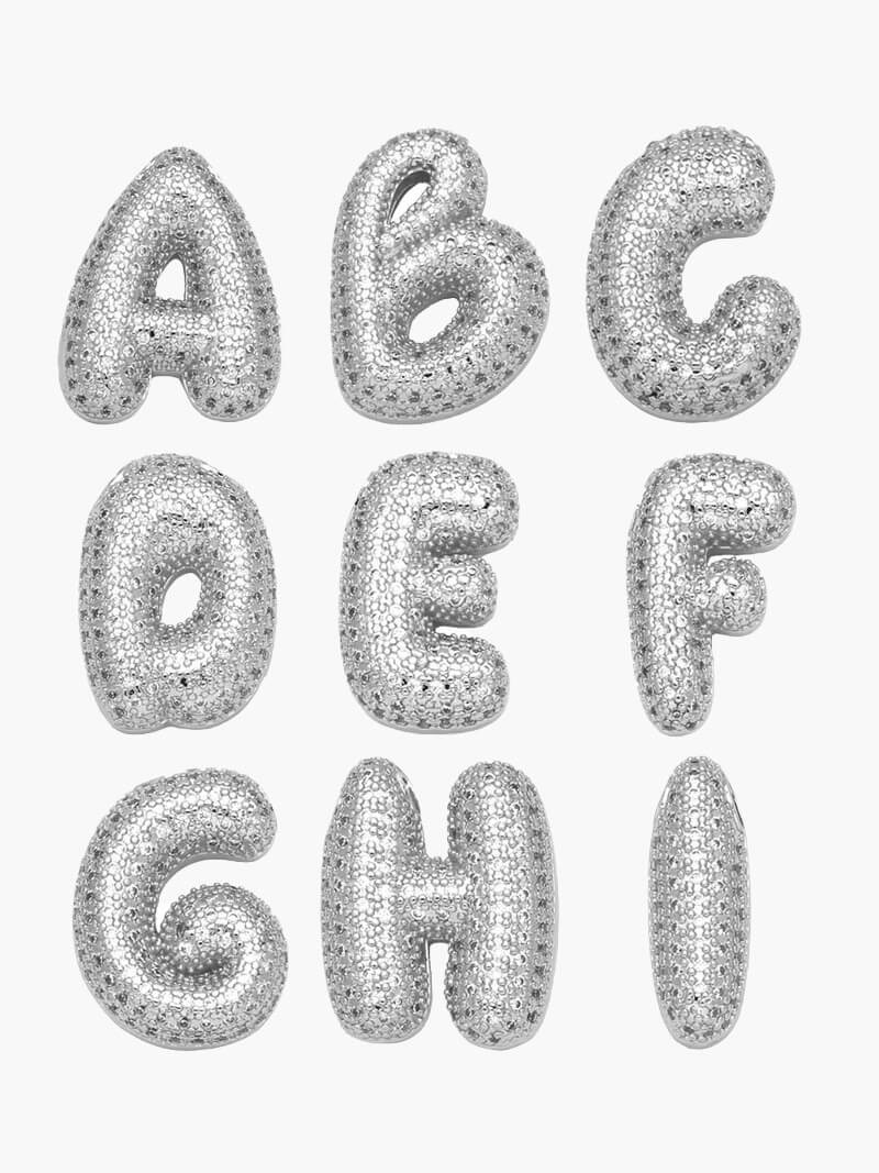 The Pave Letter Necklace - Image 9